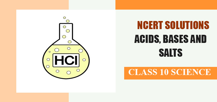 NCERT Solutions for Chapter 2 Acids, Bases and Salts Class 10 Scienceimage